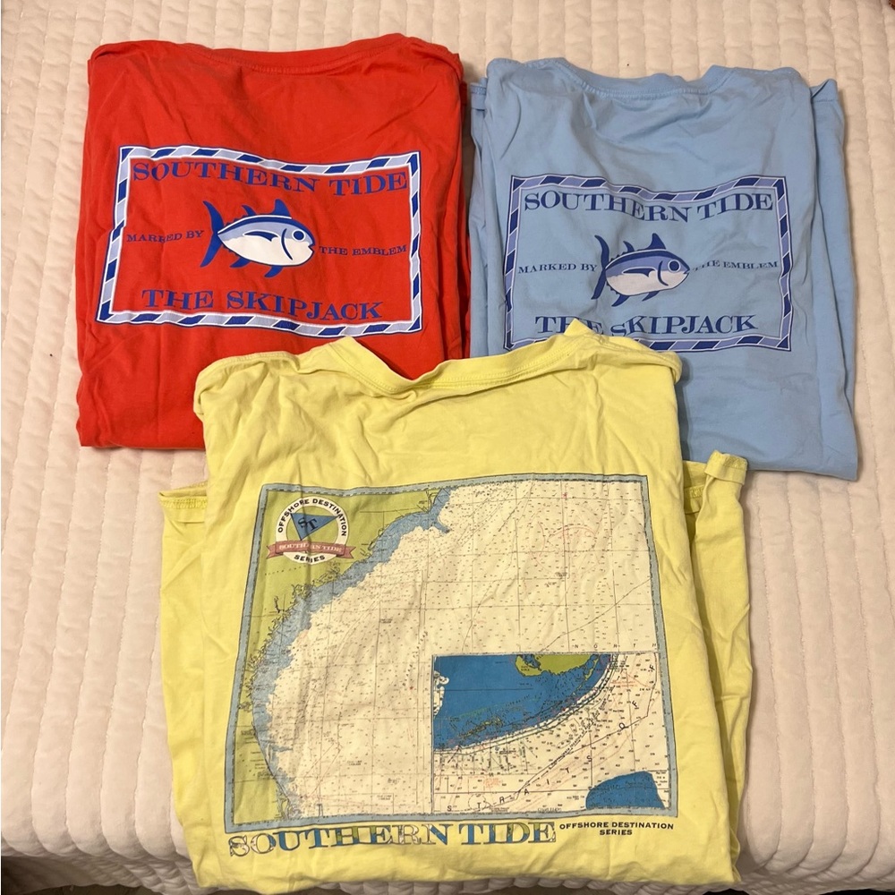 Men’s Southern Tide Tshirts - Size Large